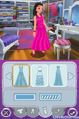 Charm Girls Club - My Perfect Prom (Europe) (En,Fr,Es) screen shot game playing